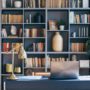 Milton Custom Home Builders Guide To Home Library Lighting