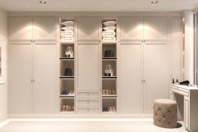 Dream Closets Made Possible by Custom Home Builders in Atlanta